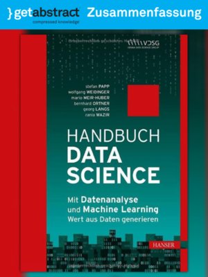 cover image of Handbuch Data Science (Zusammenfassung)